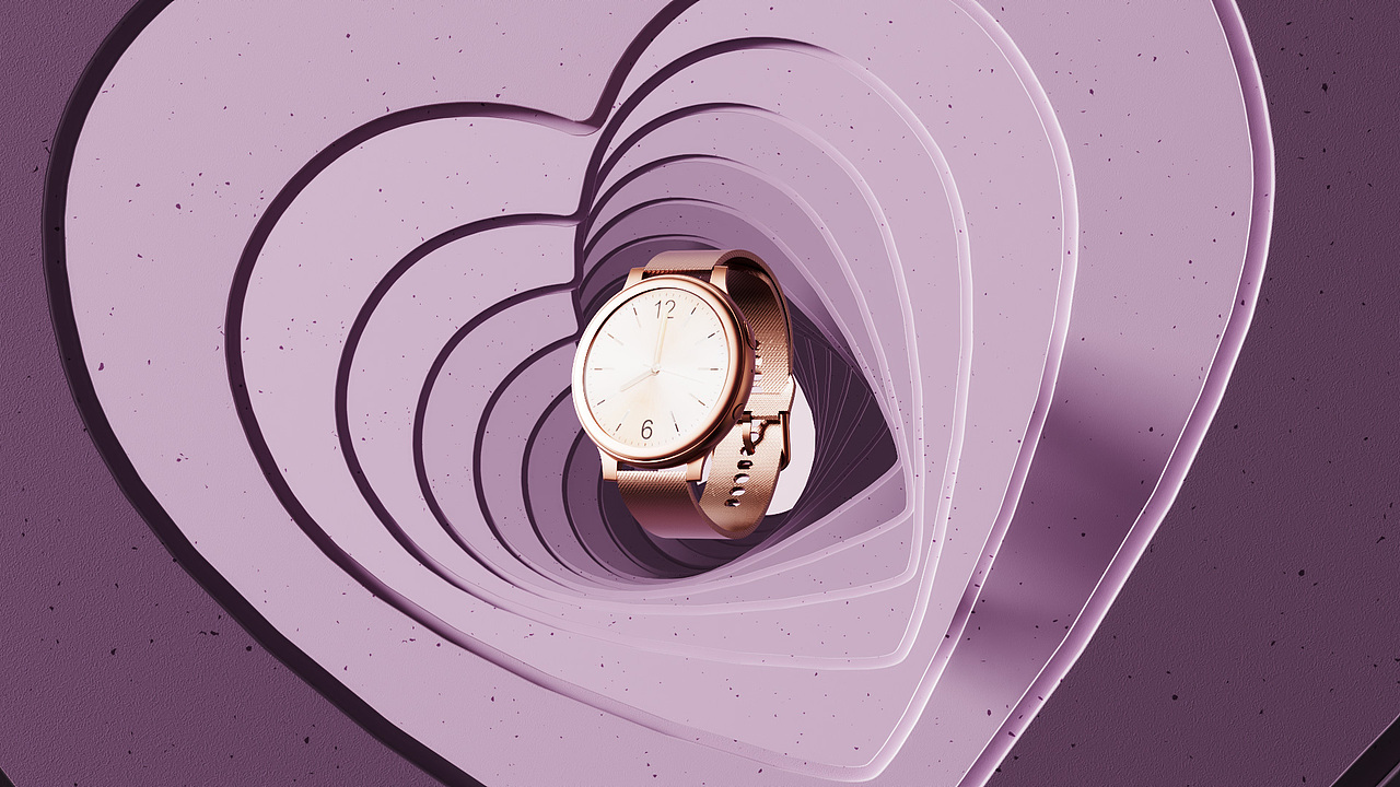 女性手表产品动画