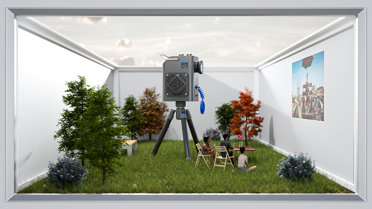 户外投影仪（图ZMzUzMTc0NDM2） - 电子产品 - 站酷设计师雨林_Render原创素材 - 站酷ZCOOL