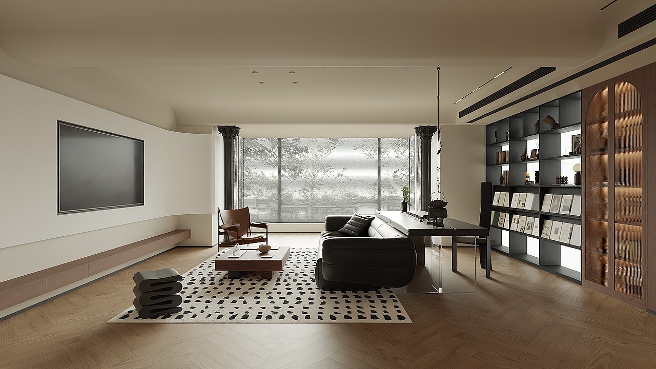 長(zhǎng)沙中古風(fēng)復(fù)式設(shè)計(jì)（圖ZMzY1ODc4ODg4） - 家裝設(shè)計(jì) - 站酷設(shè)計(jì)師杜潤(rùn)民原創(chuàng)素材 - 站酷ZCOOL