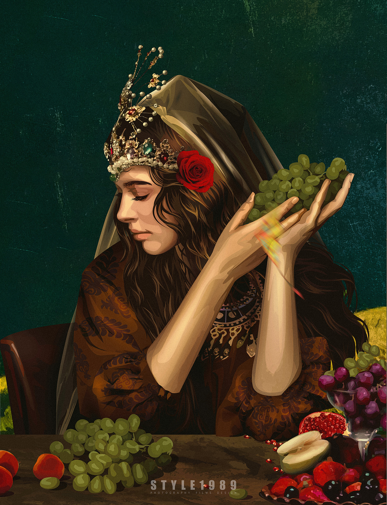 新疆艾德莱斯系列（图ZMzM1NDMyNjM2） - 艺术插画 - 站酷设计师扎扎疆原创素材 - 站酷ZCOOL