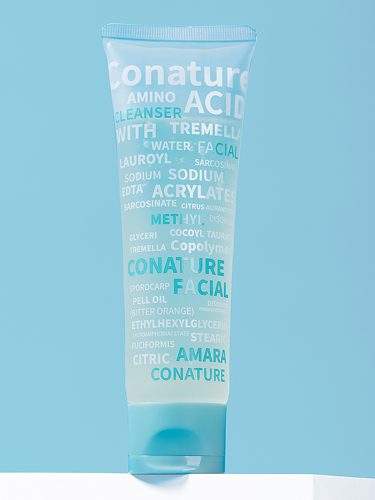 光合自然品牌护肤品洁面乳详情页设计主图视频