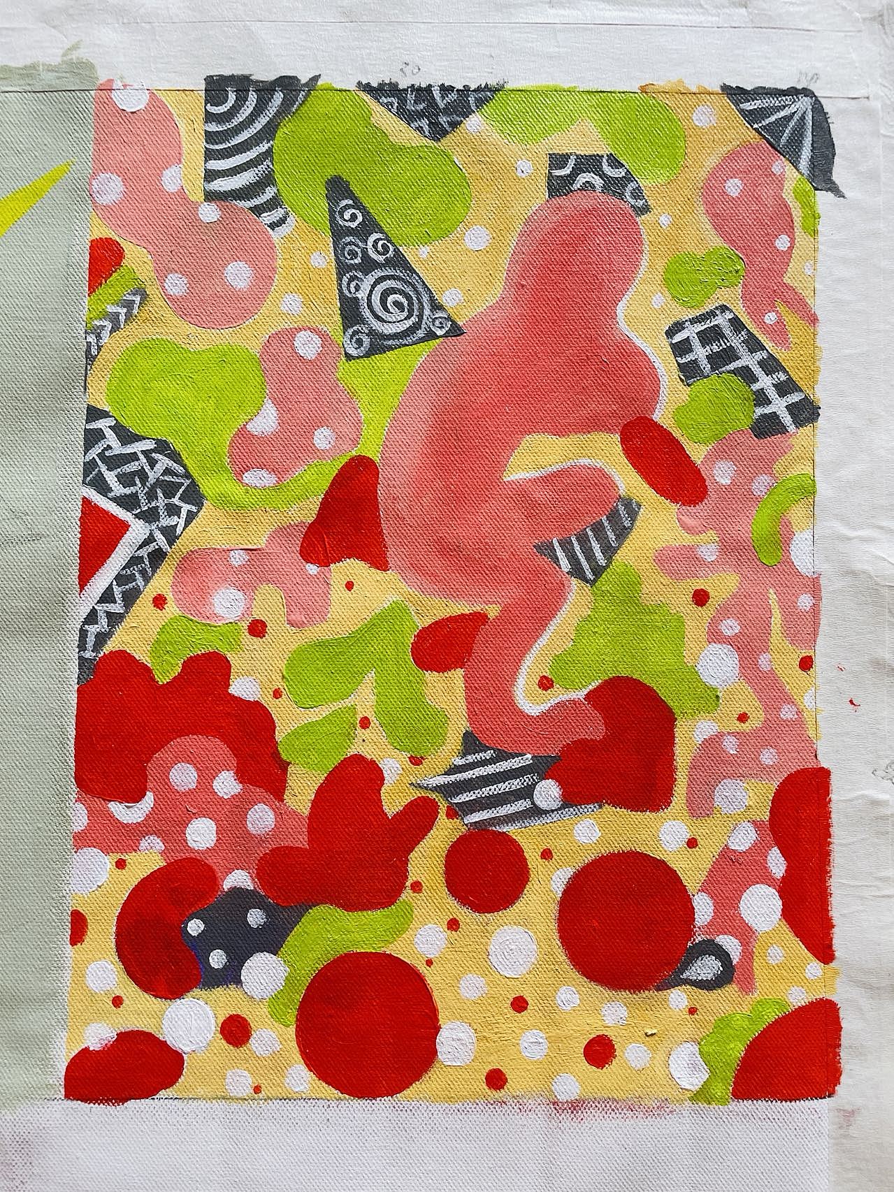 2023年袁春楠丙烯作品(第三阶段 综合造型)