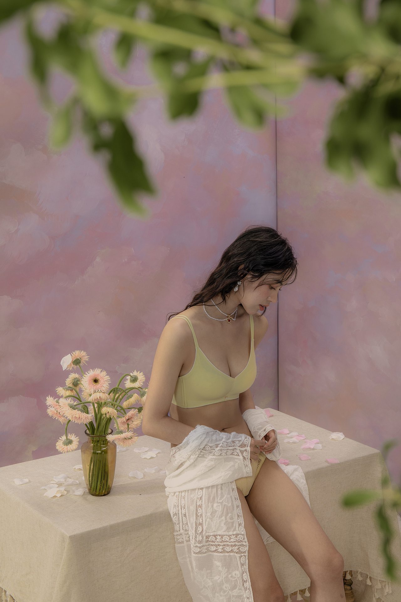 内衣拍摄 ▏花海▪游离