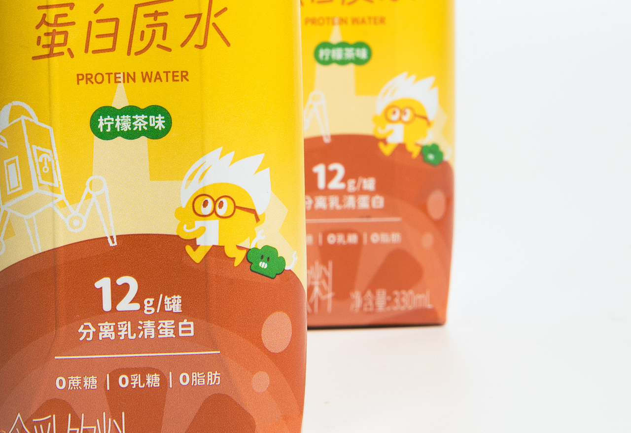 质趣QualiFun蛋白质水|包装与周边设计