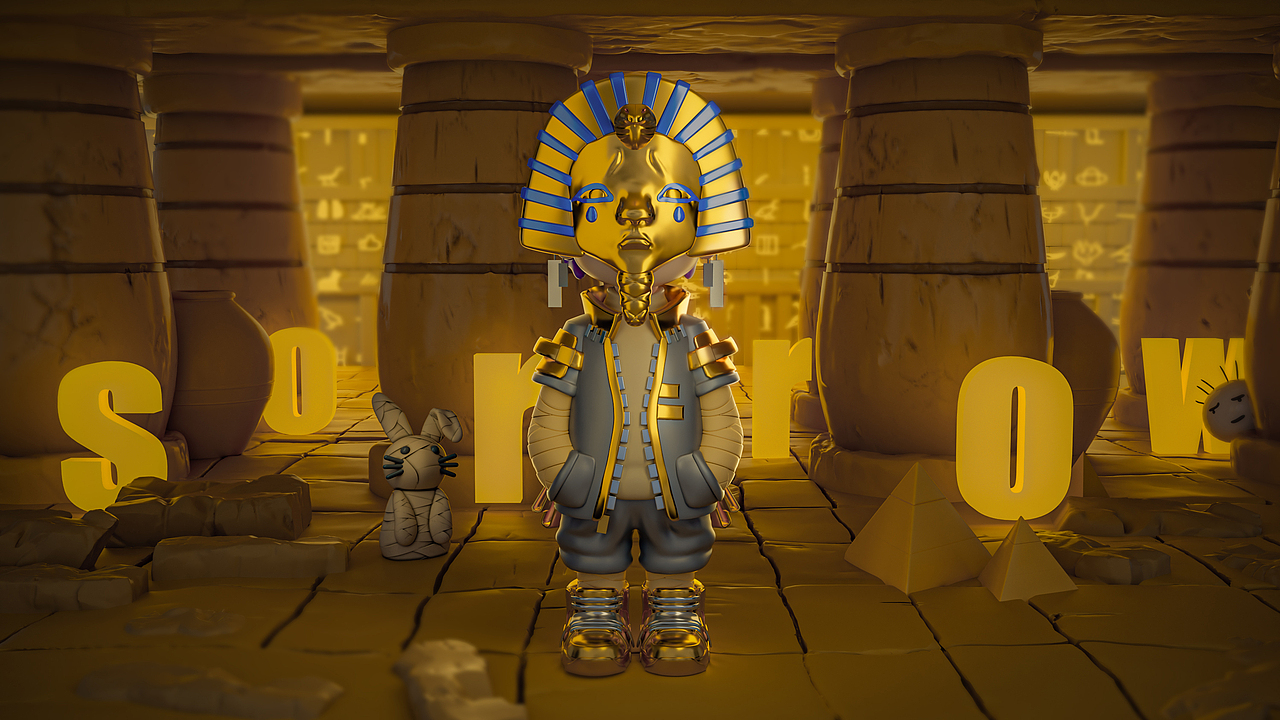 原创潮玩IP《众生相》/黑兔