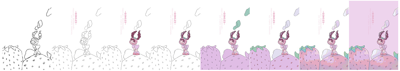 《“莓”烦恼》插画壁纸