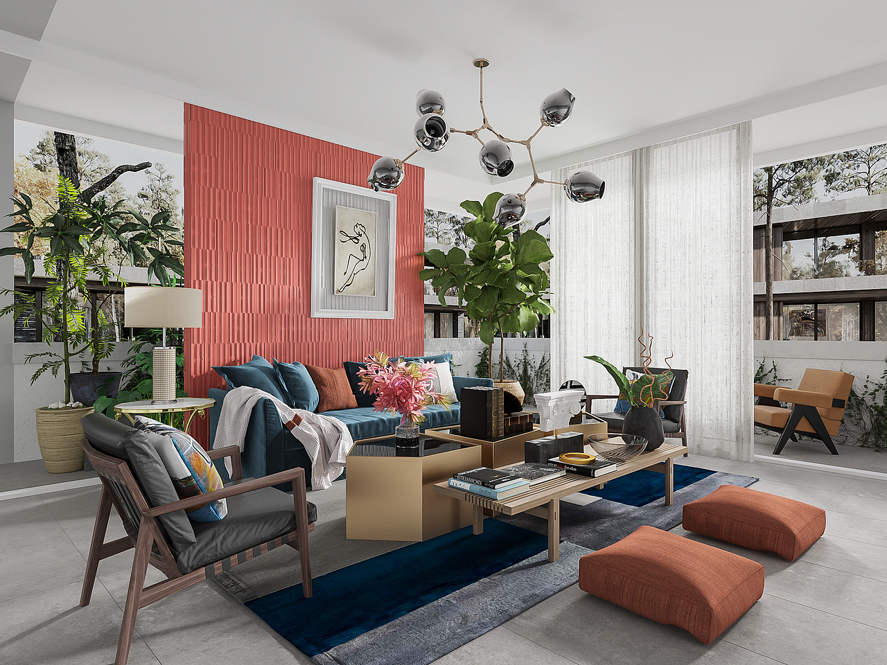 现代后现代客厅（图ZMzExMDA1OTc2） - 家装设计 - 站酷设计师人间小西瓜原创素材 - 站酷ZCOOL