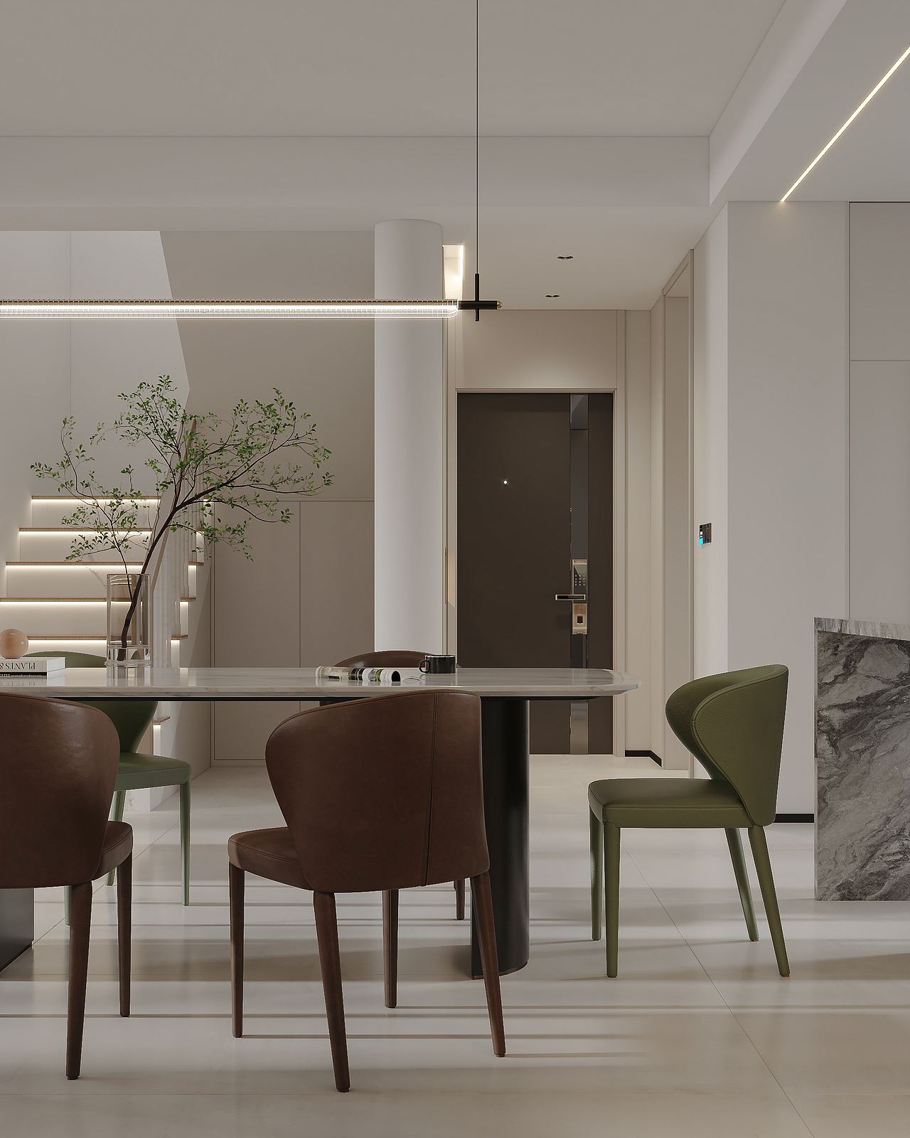 现代奶油风（图ZMzE1MTUxMjc2） - 家装设计 - 站酷设计师韩熙媛原创素材 - 站酷ZCOOL