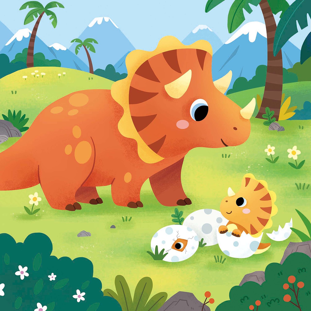 一组恐龙插画（图ZMzM0NDQ3MzQ4） - 儿童插画 - 站酷设计师跟踪猫0原创素材 - 站酷ZCOOL