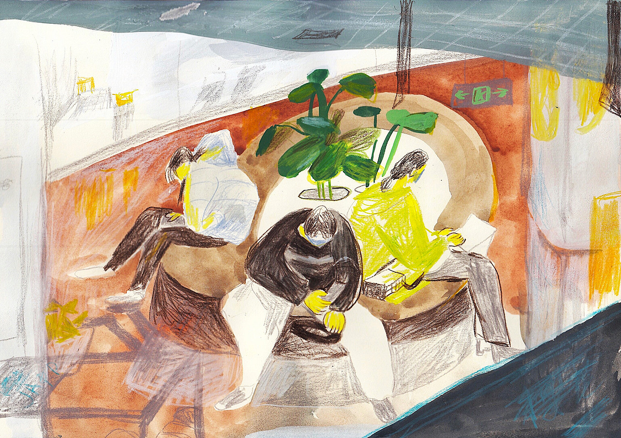 疫情在家画图系列（图ZMzAyMTcwMjg4） - 创作习作 - 站酷设计师表情对策原创素材 - 站酷ZCOOL