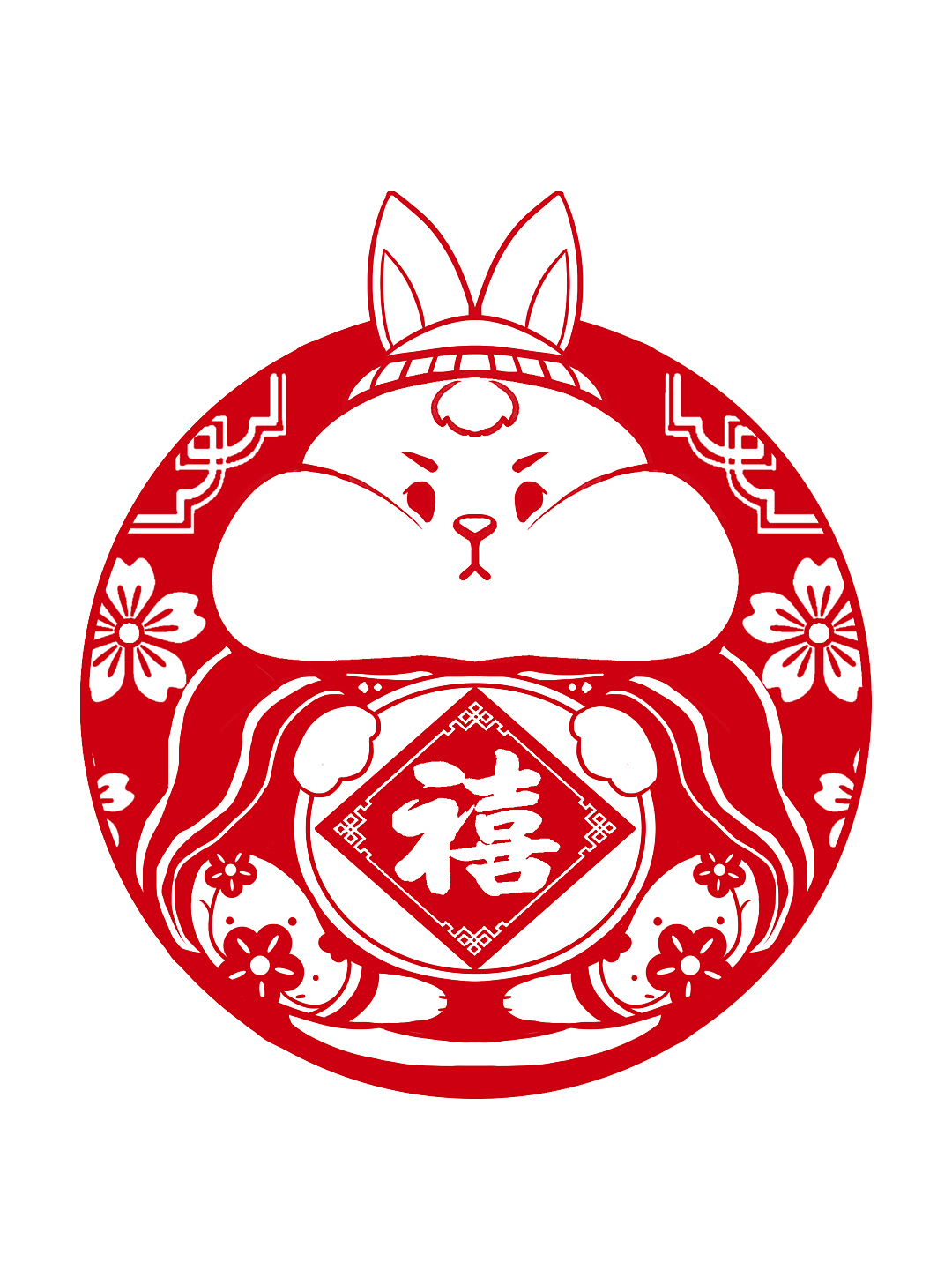新年剪纸（图ZMzIyMDY2MjUy） - 包装 - 站酷设计师倔强青铜同学原创素材 - 站酷ZCOOL