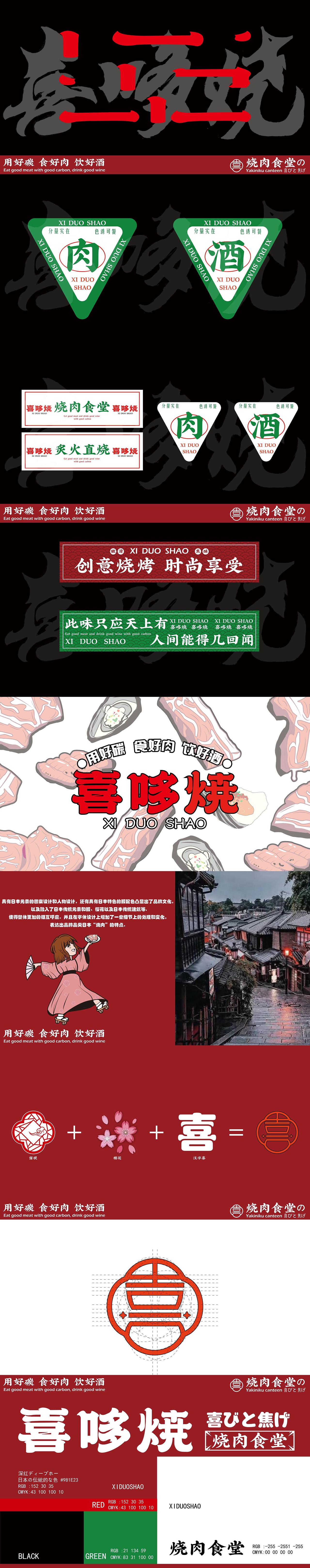 喜哆烧 · 日式果木碳烧（图ZMzE2MjkxOTM2） - 品牌 - 站酷设计师冬瓜有点笨原创素材 - 站酷ZCOOL