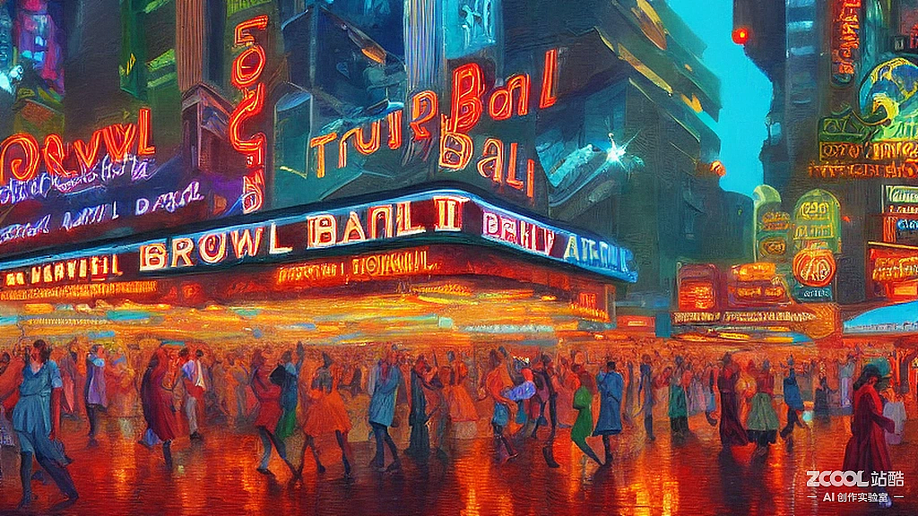 #AI创作实验室# 赛博朋克荧光世界（图ZMzIwNTMyMjky） - AI作品 - 站酷设计师幼儿园最凶校霸原创素材 - 站酷ZCOOL