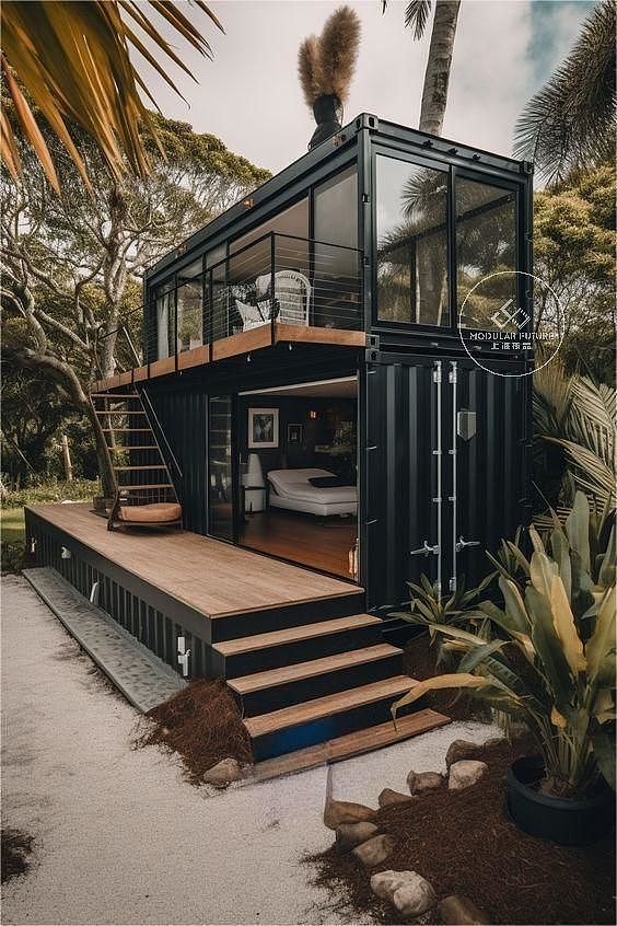 集装箱民宿|集装箱住宅|集装箱轻奢民宿|海边民宿（图ZMzU1NTcyMDg4） - 建筑/空间 - 站酷设计师扬品集装箱定制原创素材 - 站酷ZCOOL