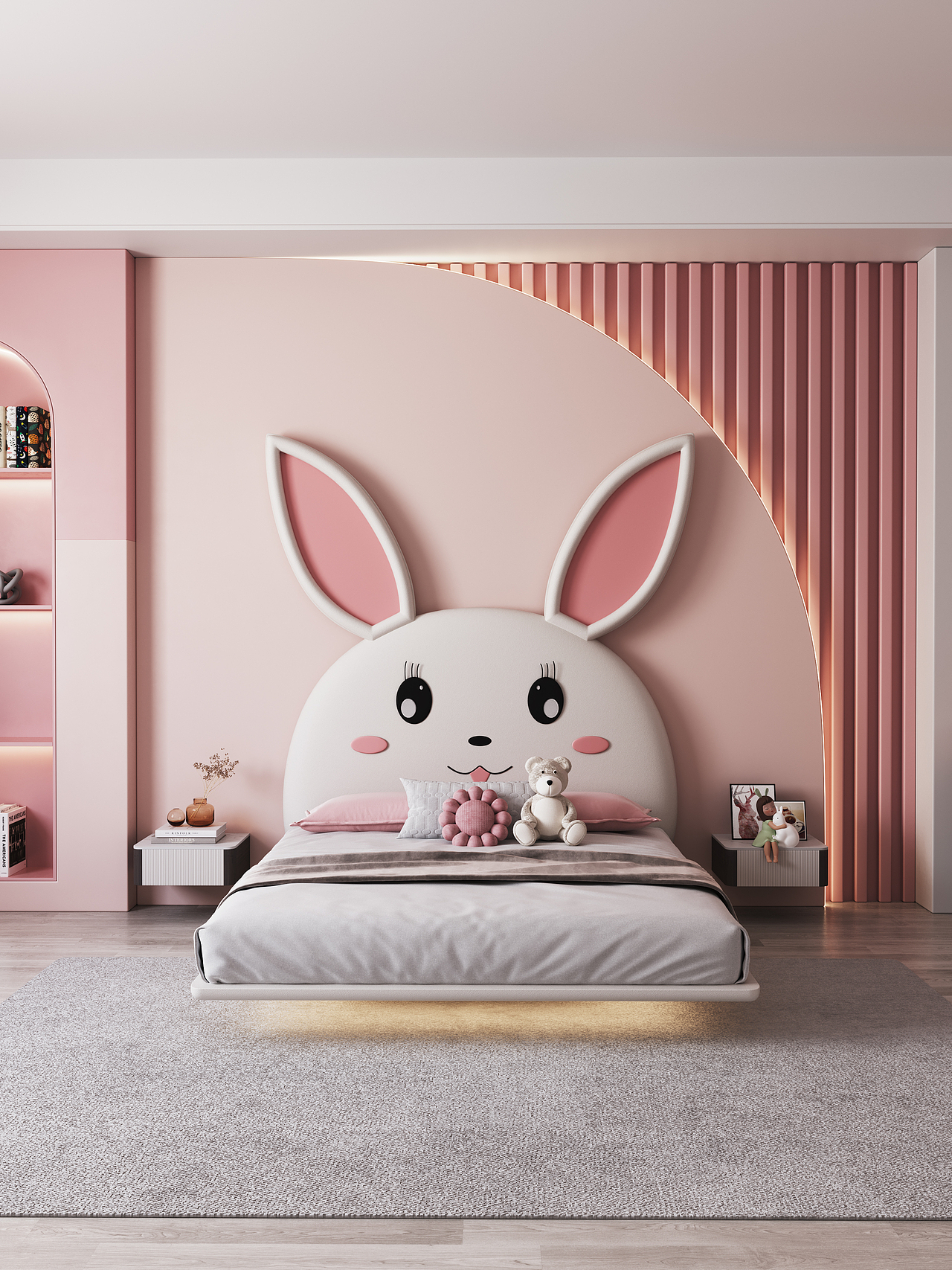 兔子儿童床（图ZMzI0MjYzMjY0） - 家装设计 - 站酷设计师青年黑杰克原创素材 - 站酷ZCOOL
