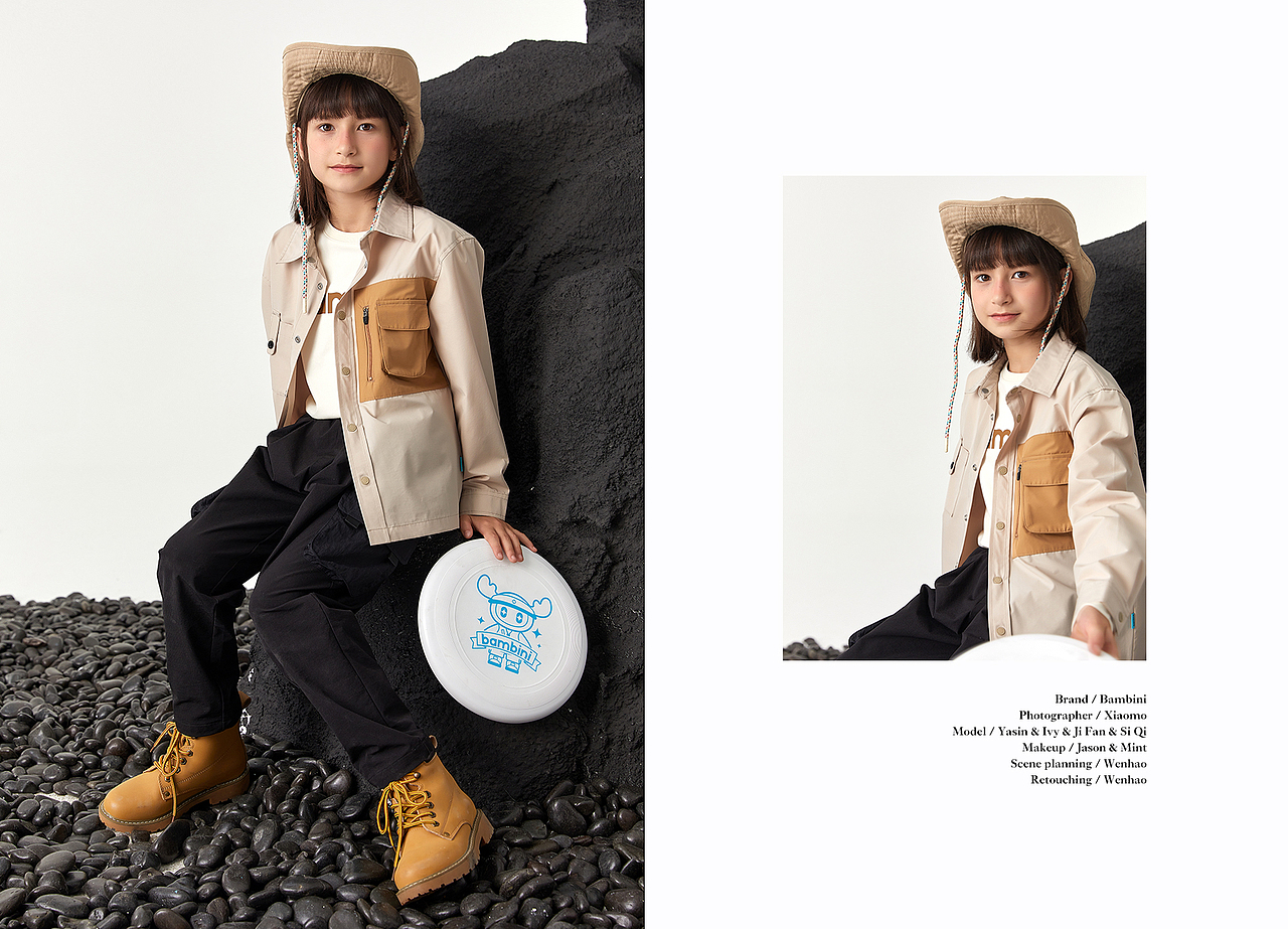 bambini童装品牌「亲子装」lookbook-专题上新系列
