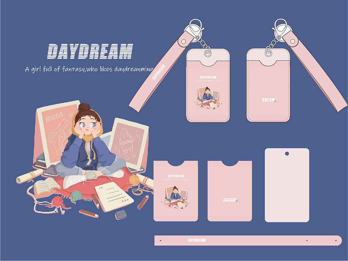 治愈少女系产品设计—卡包（图ZMzI2NzE4OTQ4） - 商业插画 - 站酷设计师小花椒呀原创素材 - 站酷ZCOOL