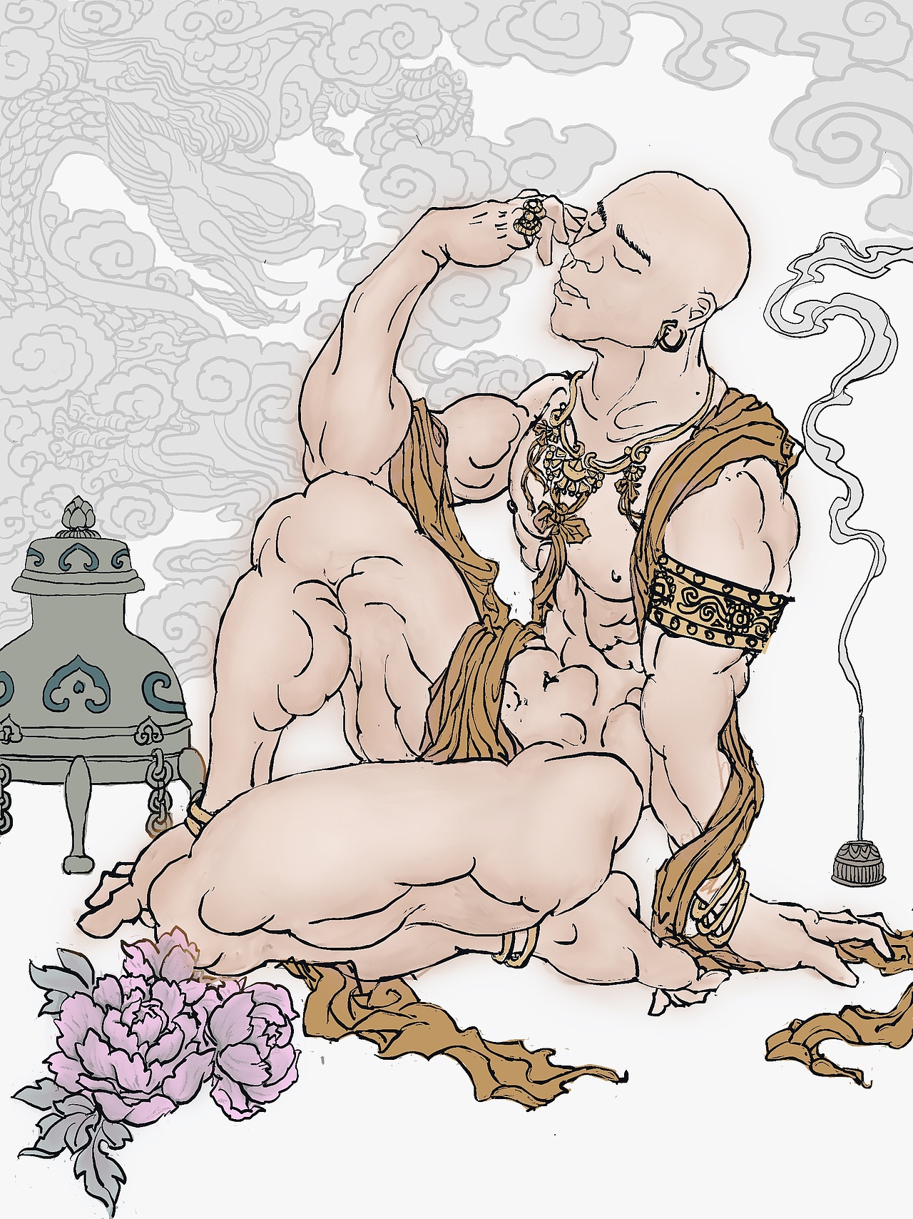 香（图ZMzM4Mjk0MjEy） - 艺术插画 - 站酷设计师安忒原创素材 - 站酷ZCOOL