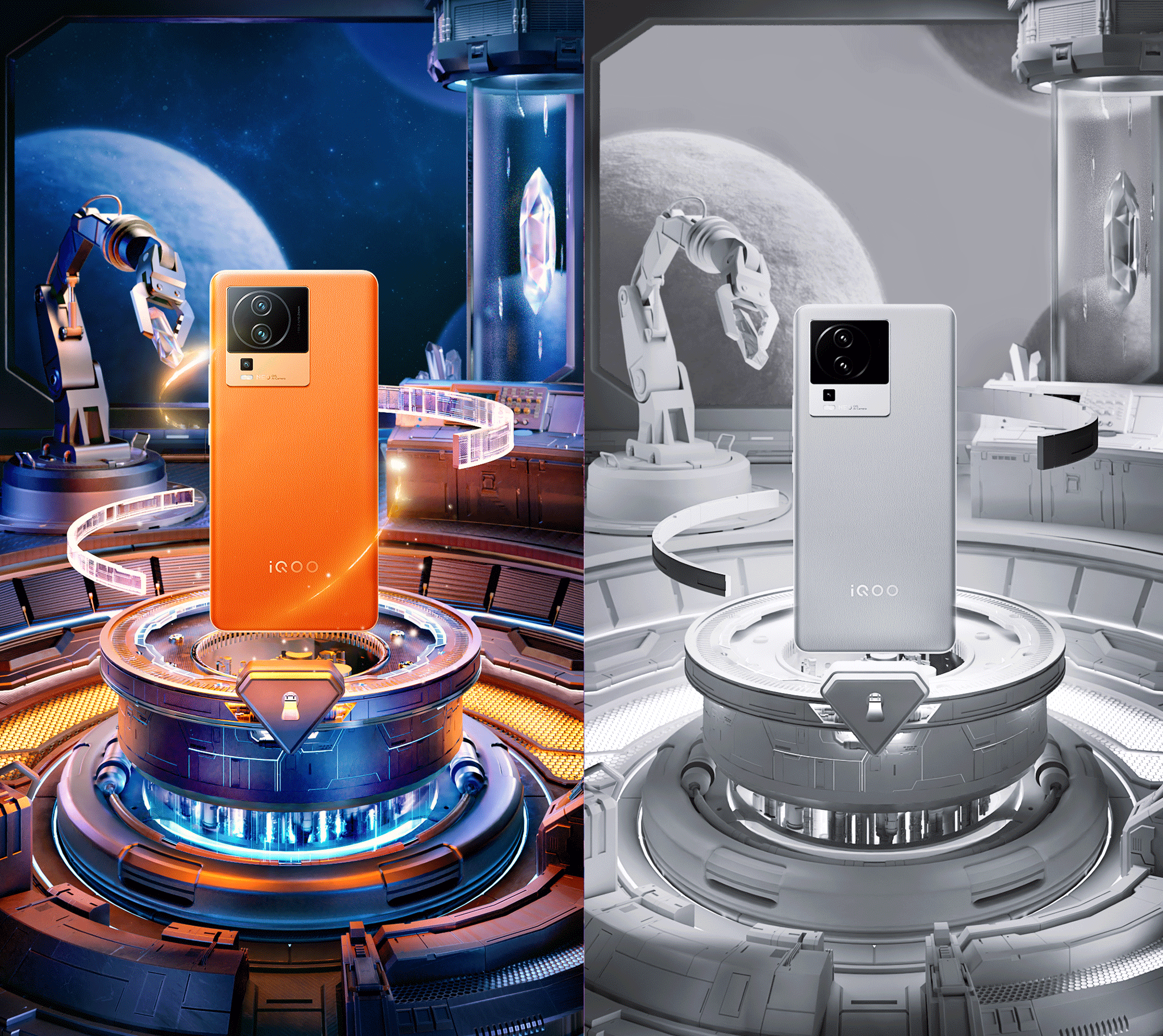 快手 | 降临吧宝藏新品系列海报（图ZMzI2MjMzOTA4） - 其他三维 - 站酷设计师二立方原创素材 - 站酷ZCOOL