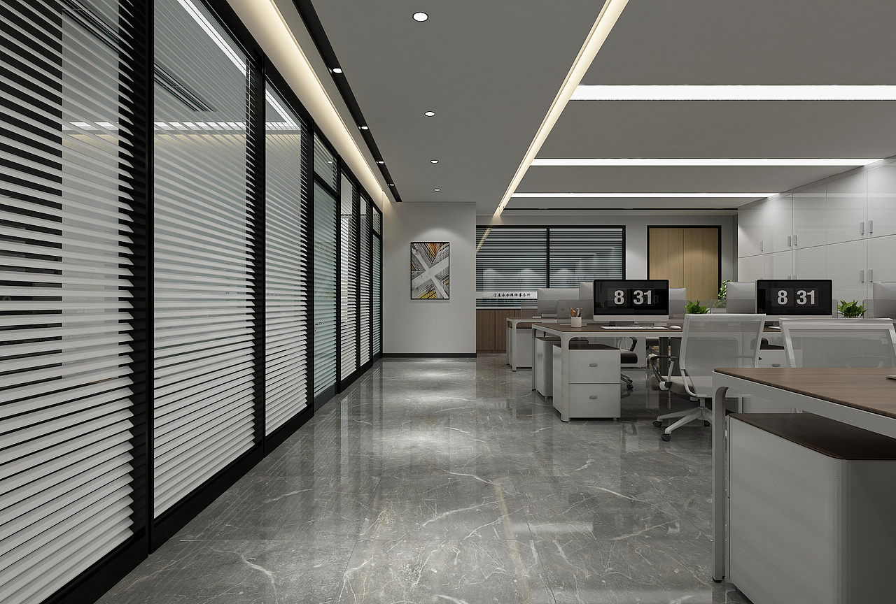 银川办公室装修设计效果图|银川装修公司