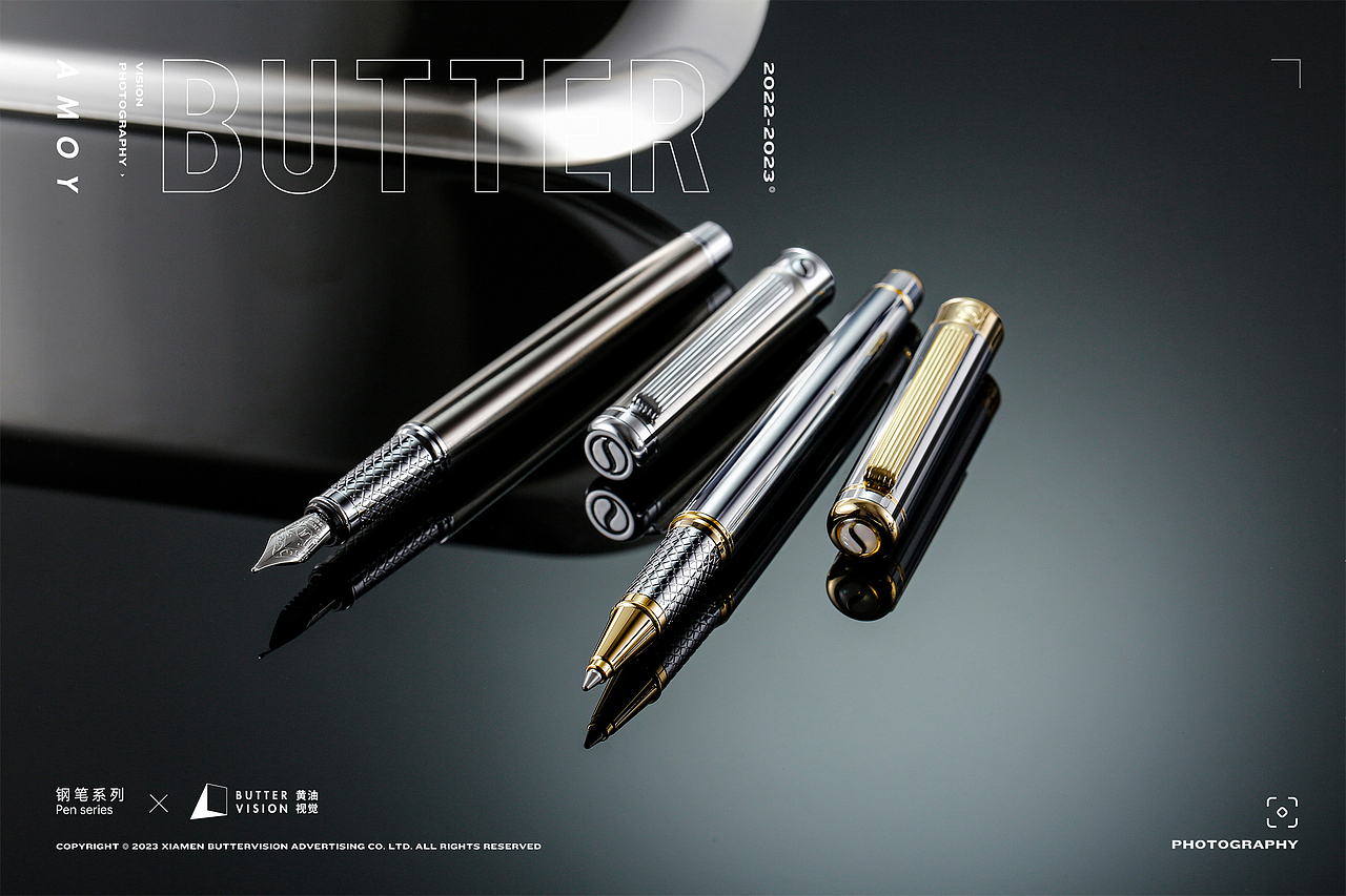 Scriveiner London 钢笔拍摄