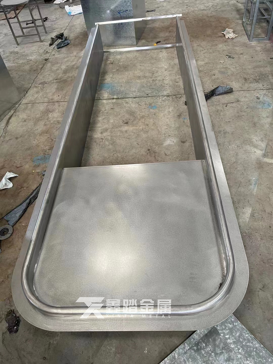 墙体装饰不锈钢弧形门套 售楼部酒店双曲面不锈钢拱门