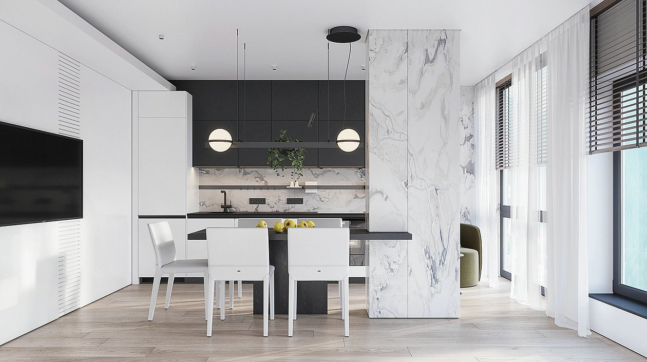 小空间公寓设计 淡雅舒适的住宅