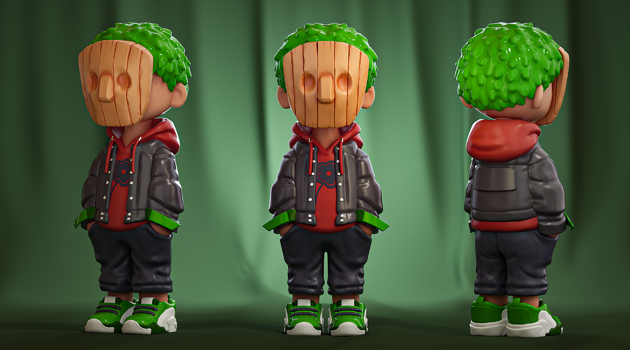 原创潮玩IP《众生相》/黑兔（图ZMzEzOTM1MTM2） - 其他三维 - 站酷设计师黑兔的学习日记原创素材 - 站酷ZCOOL