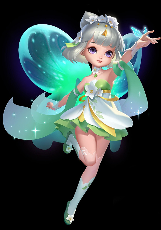 现代-流萤（图ZMzY2NzcwNTY4） - 游戏原画 - 站酷设计师潇潇游戏美术原创素材 - 站酷ZCOOL