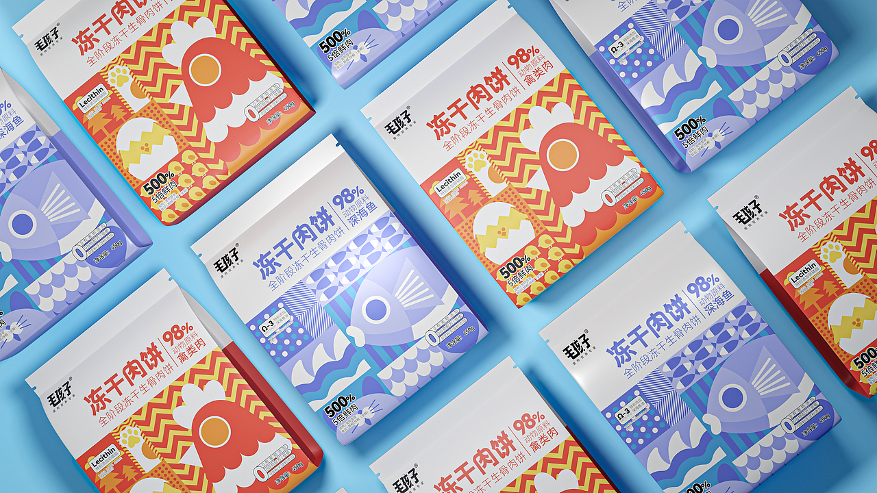 5倍鲜肉超满足 | 宠物冻干包装设计（图ZMzQ0MjUwMzgw） - 包装 - 站酷设计师东北饺子杀手原创素材 - 站酷ZCOOL