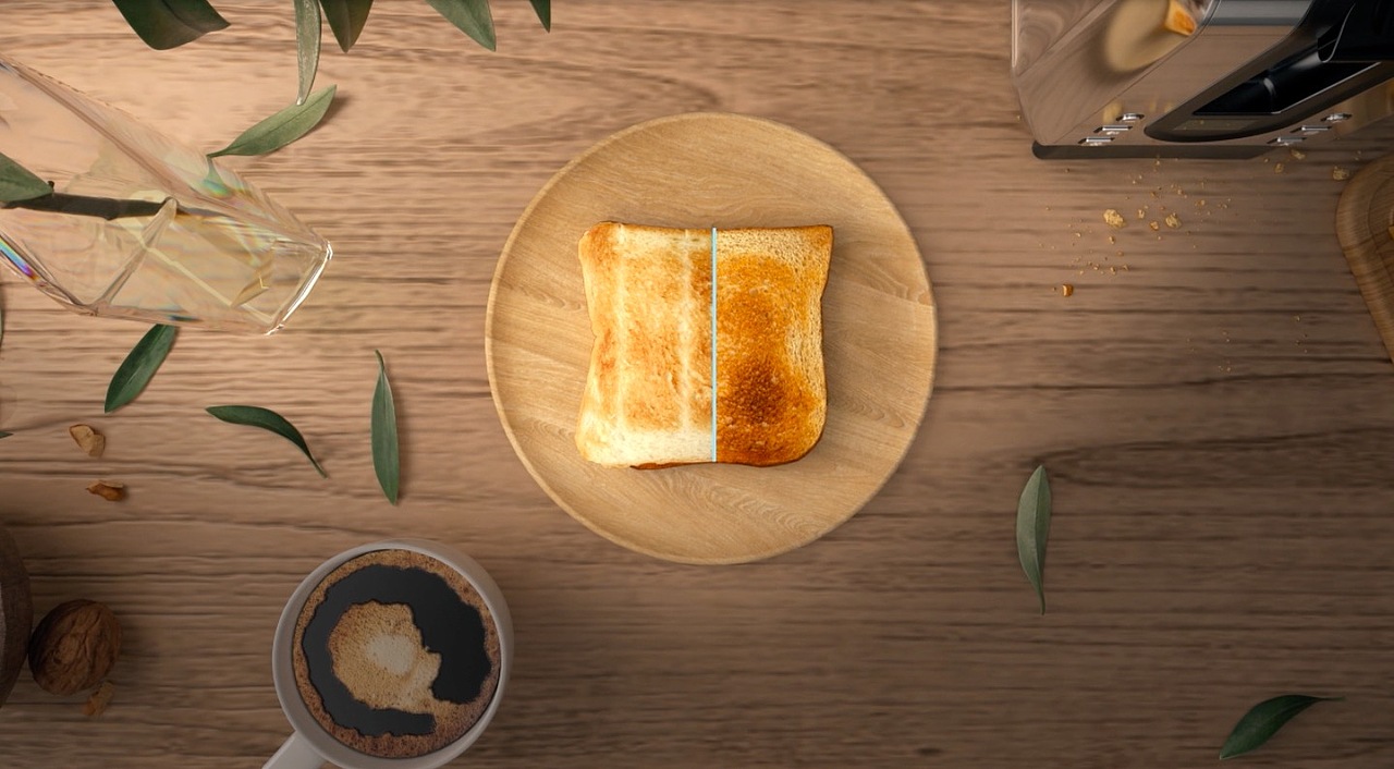 小家电多士炉三维动画设计