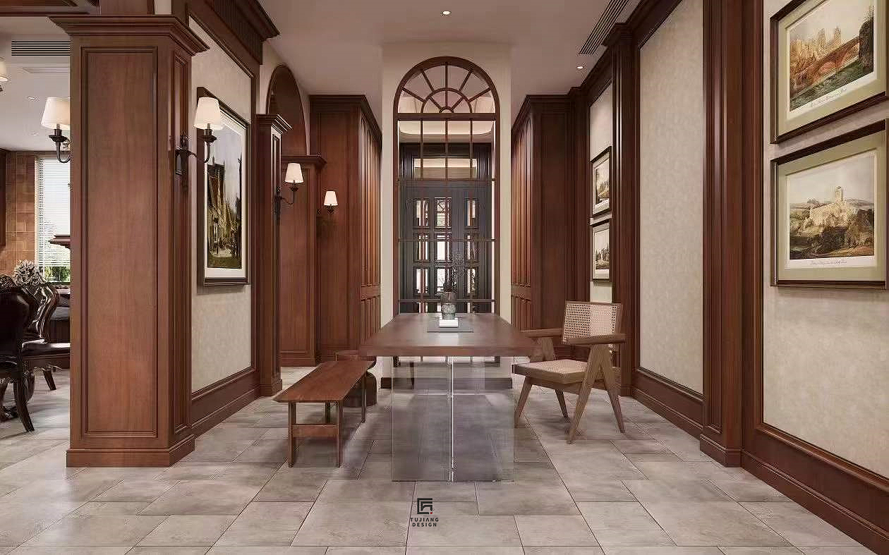 美式风格设计案例｜像一部经典老电影永不过时（图ZMzY0NDE1MTQ4） - 家装设计 - 站酷设计师欣欣爱设计吖原创素材 - 站酷ZCOOL