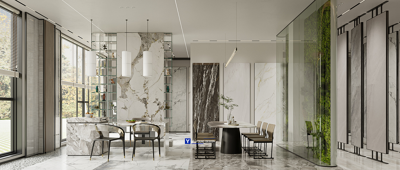 展厅丨现代瓷砖展厅