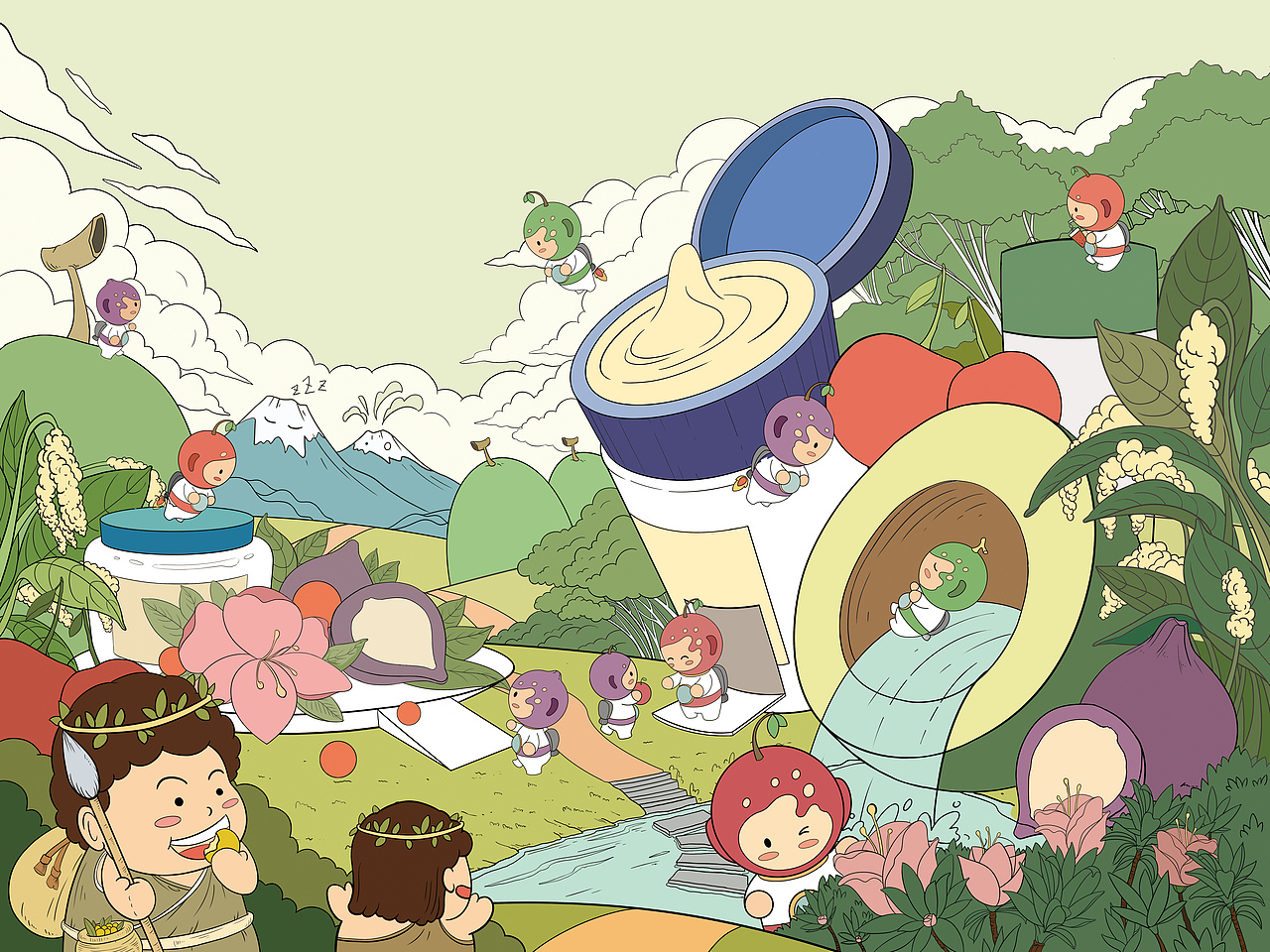 上半年国风插画作品合集