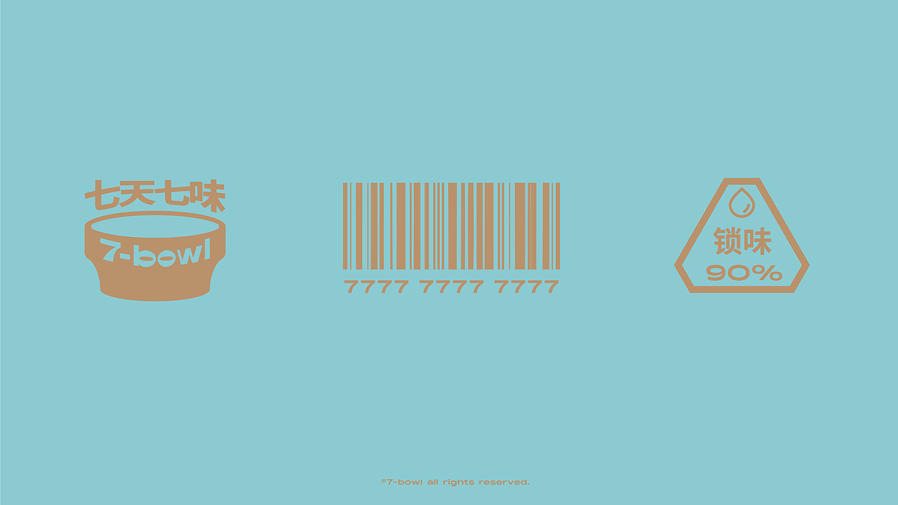 七个碗水煮肉片品牌形象VI设计（图ZMzE3ODI1MDU2） - 品牌 - 站酷设计师IDEAL理想状态原创素材 - 站酷ZCOOL