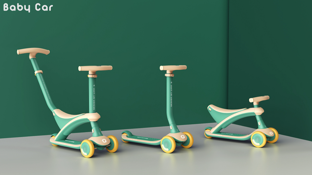 哈士奇设计作品-米高车