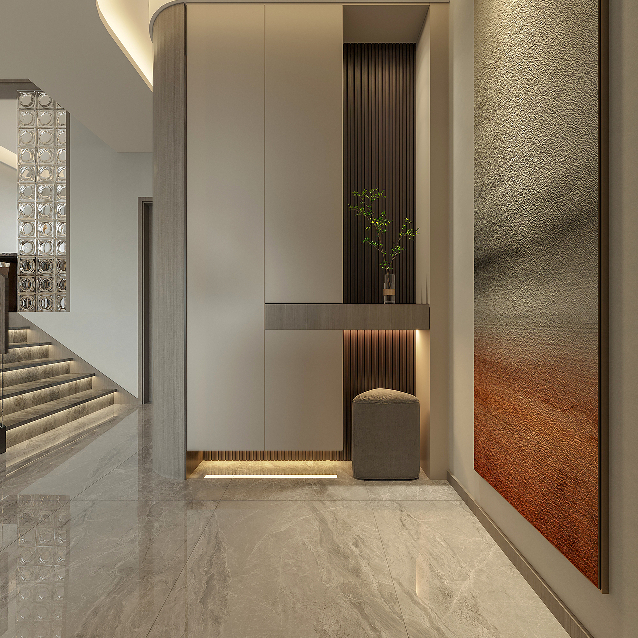 现代及新中式效果图表现