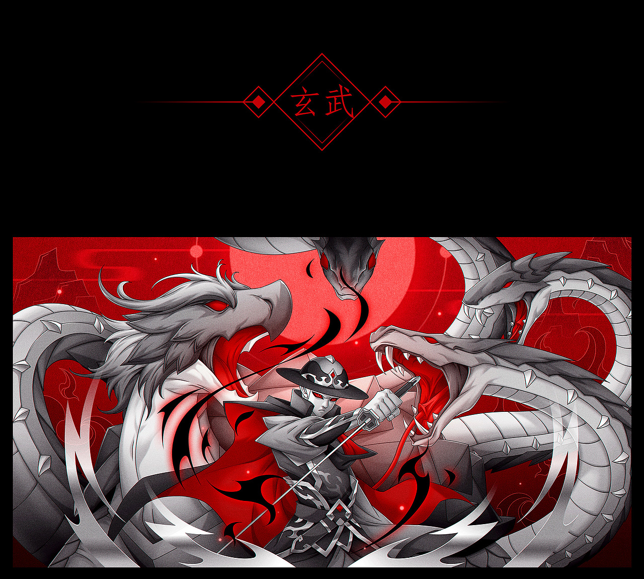 锦衣卫--四象（图ZMjk2NTQ3MTA4） - 艺术插画 - 站酷设计师天才儿童Caya原创素材 - 站酷ZCOOL