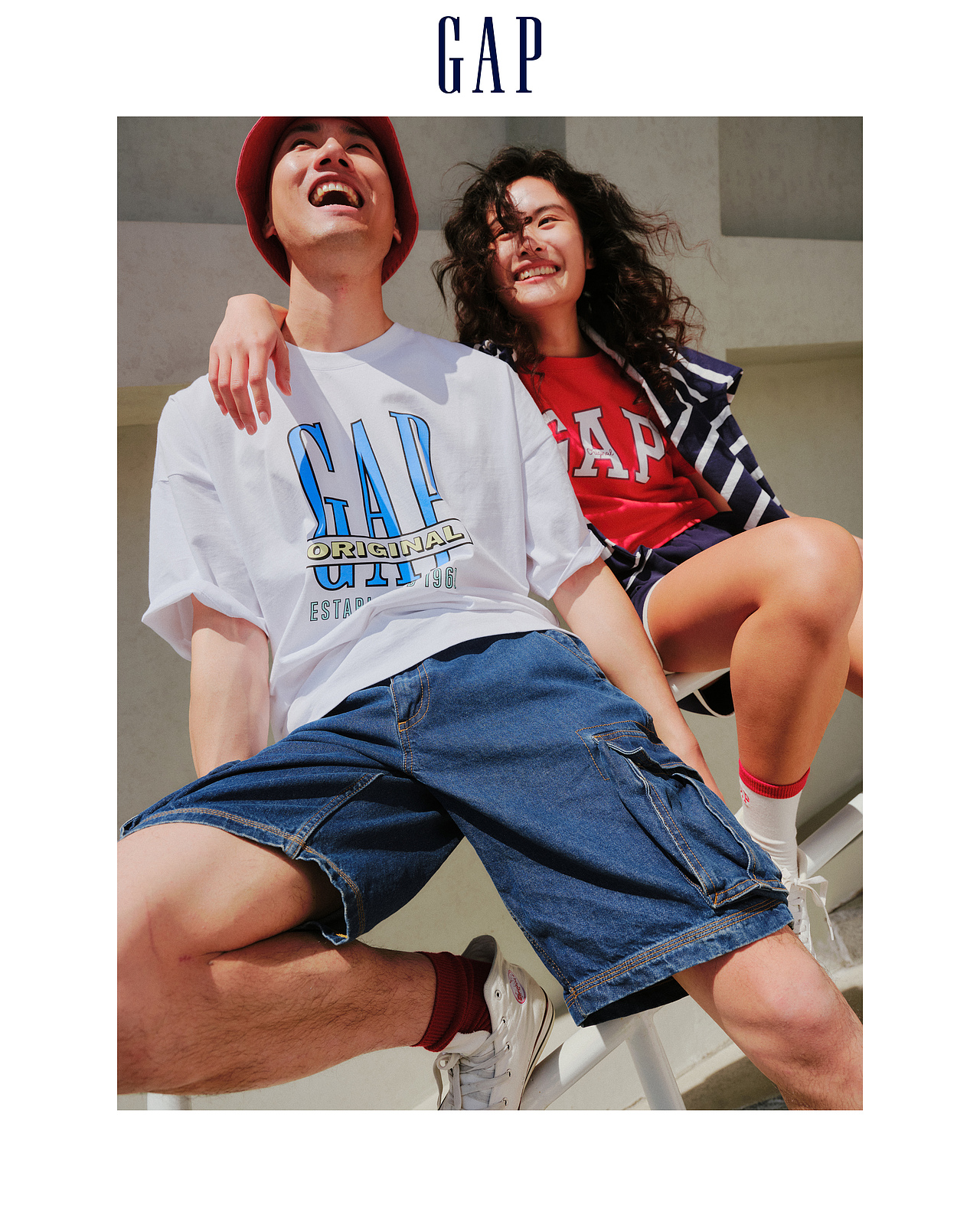 Gap 2023 summer campaign!!!（图ZMzM5Njk4MDIw） - 人像摄影 - 站酷设计师ahhno原创素材 - 站酷ZCOOL