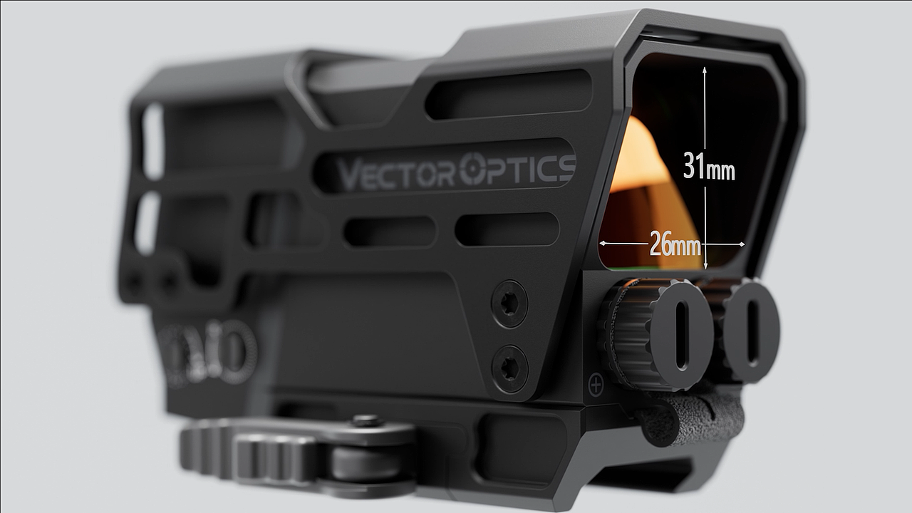 三维产品动画 | 步枪红点光学瞄准镜