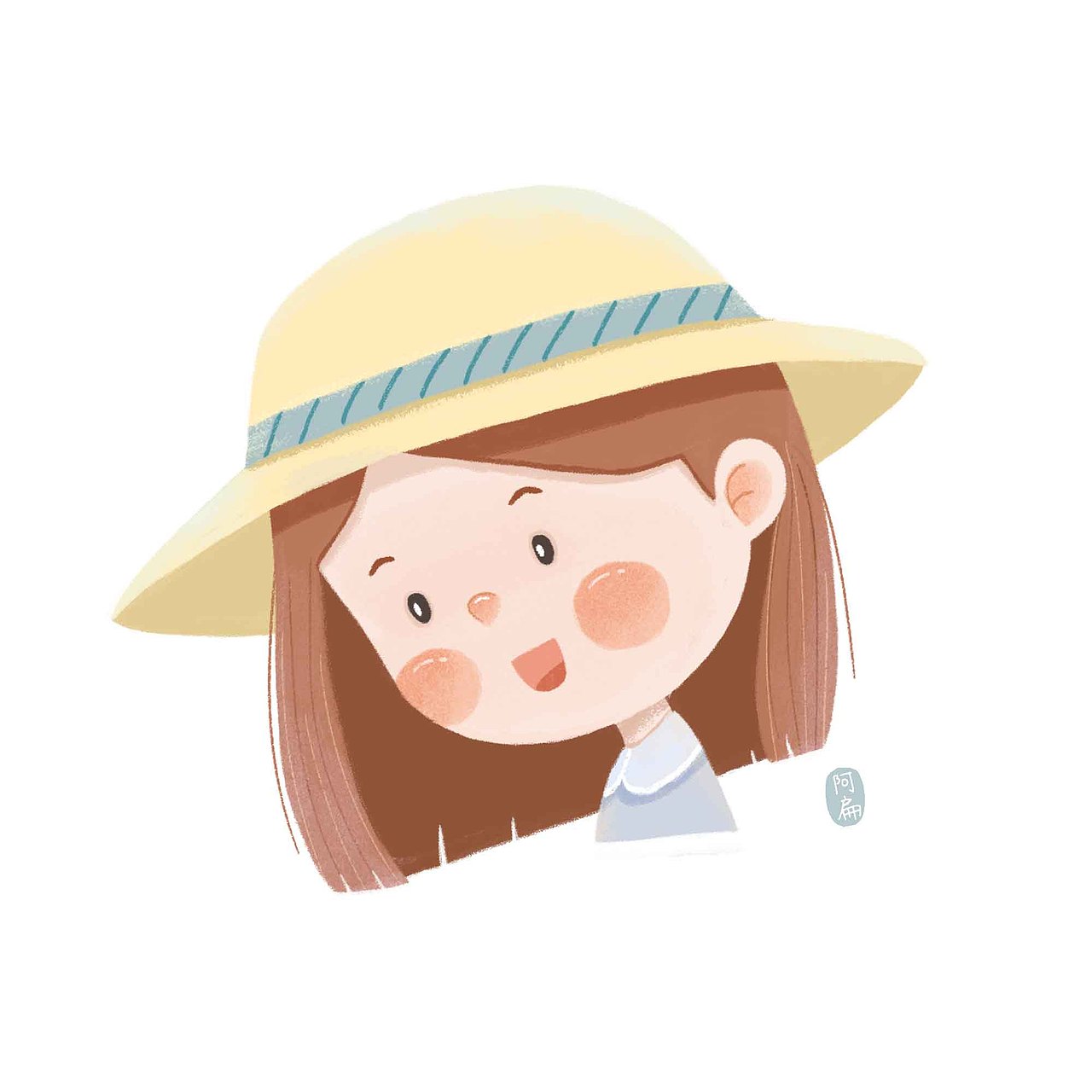 可可爱爱女孩头像