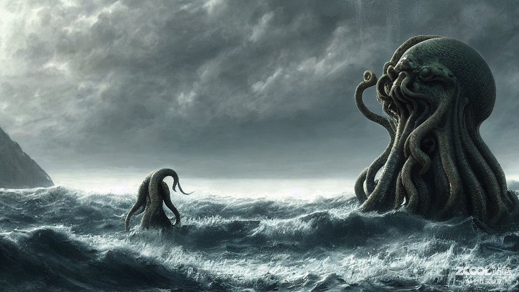 ai创作实验室#克苏鲁,巨物,纪录片