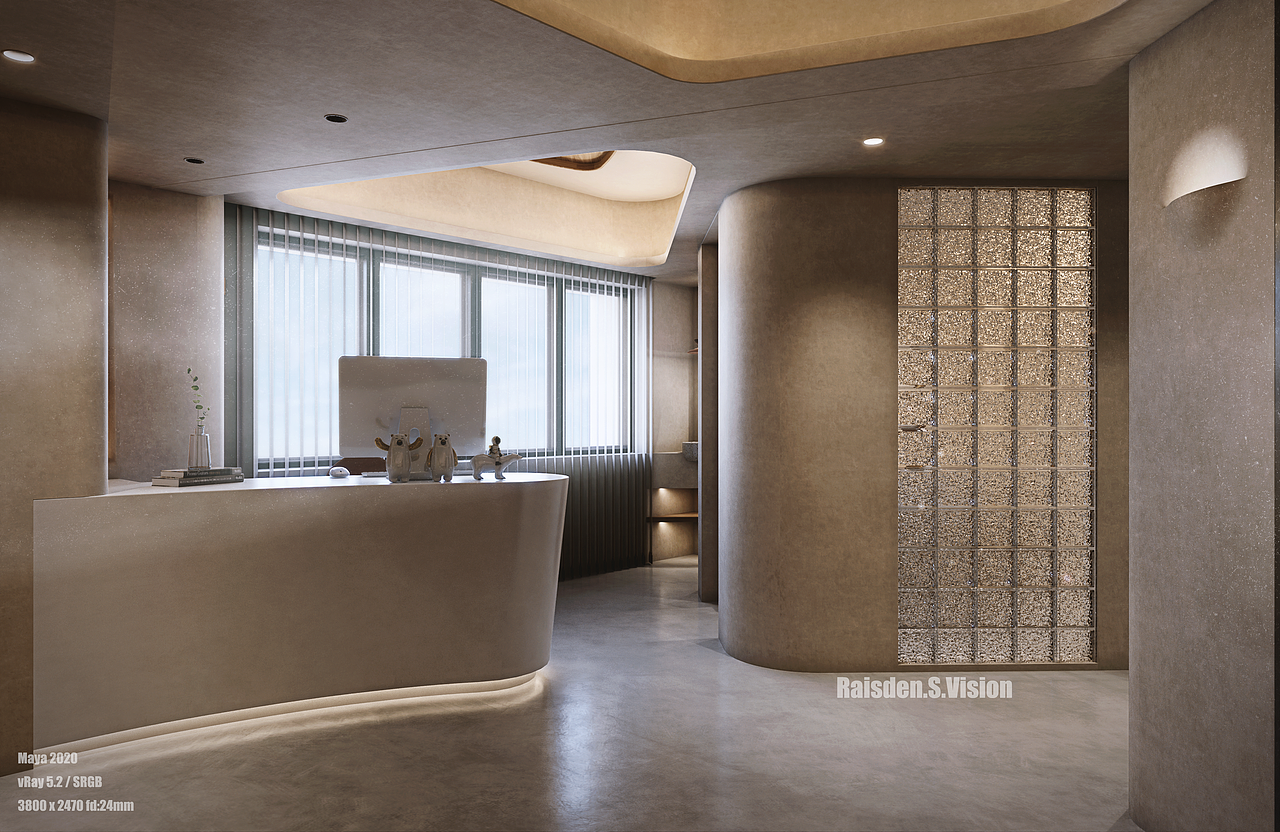 侘寂风美容店空间设计（图ZMzI5MDMxNTk2） - 建筑/空间 - 站酷设计师RaidenS高光艺设原创素材 - 站酷ZCOOL