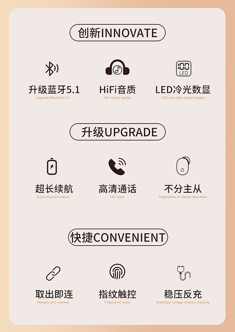 蓝牙耳机-详情页