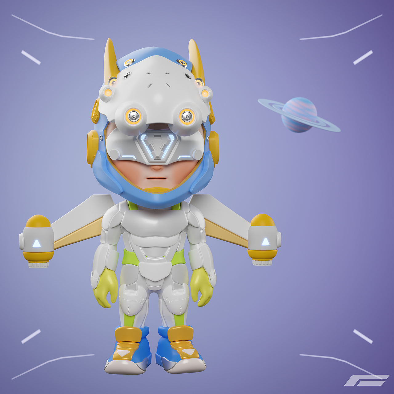 赛博宝贝-原创潮玩风NFT