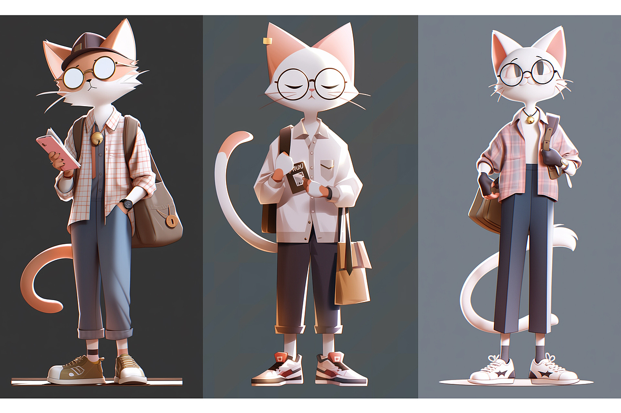 2023IP展示——猫猫打工时装展