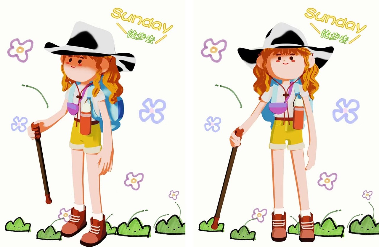 2023插画师作品集（图ZMzM0MjA3MDM2） - 商业插画 - 站酷设计师熊猫爱吃大枣原创素材 - 站酷ZCOOL