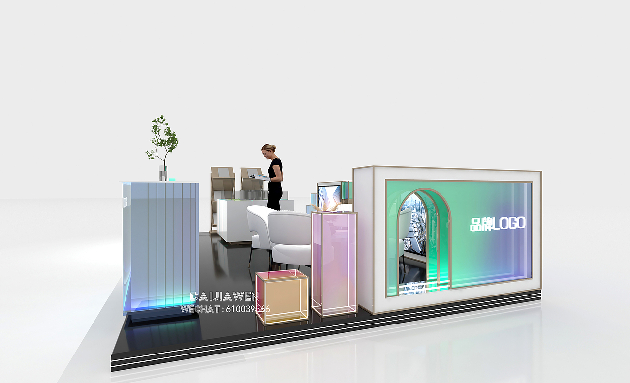 地产商业氛围展点