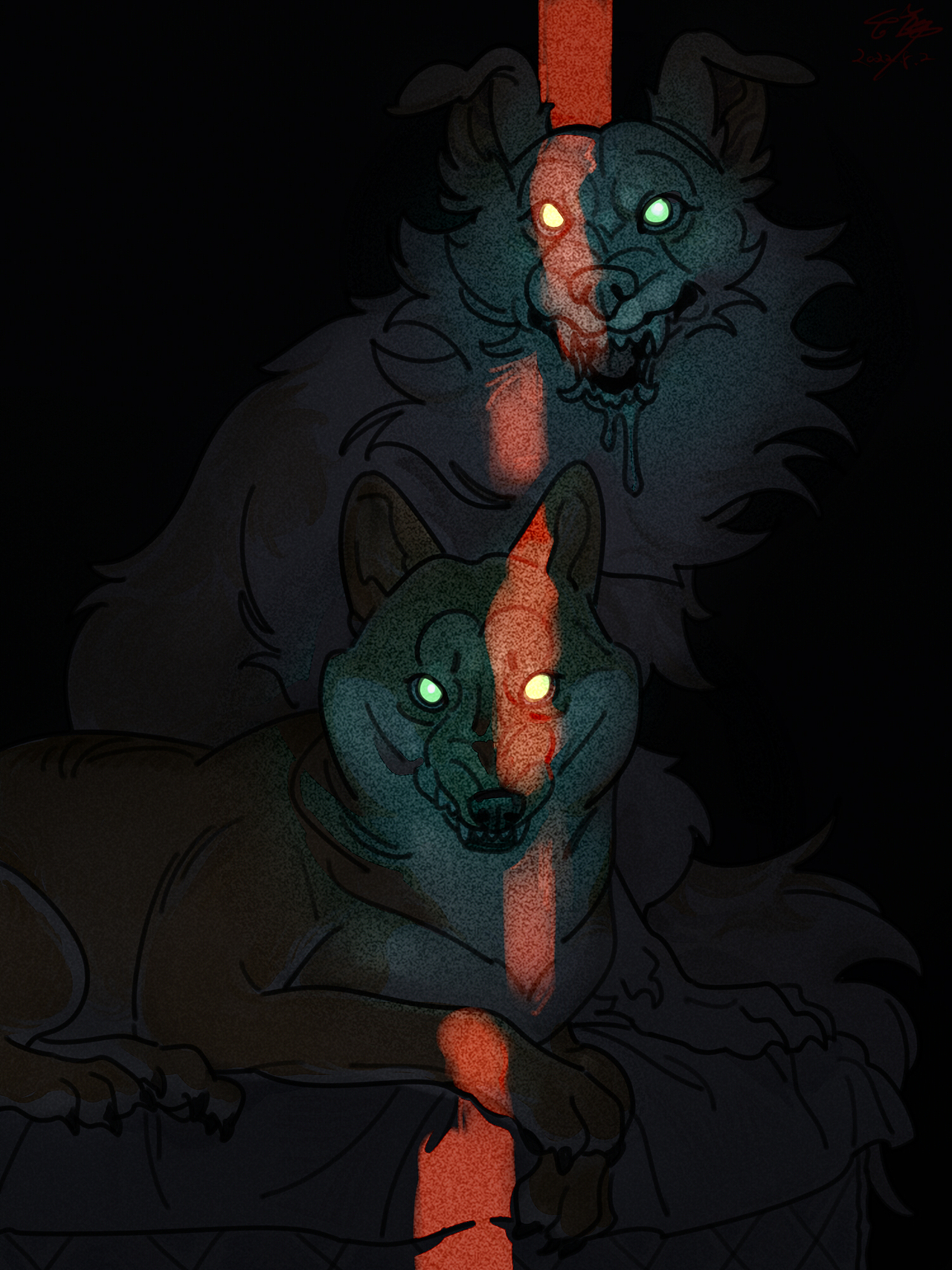 小麦嘬坊系列插图