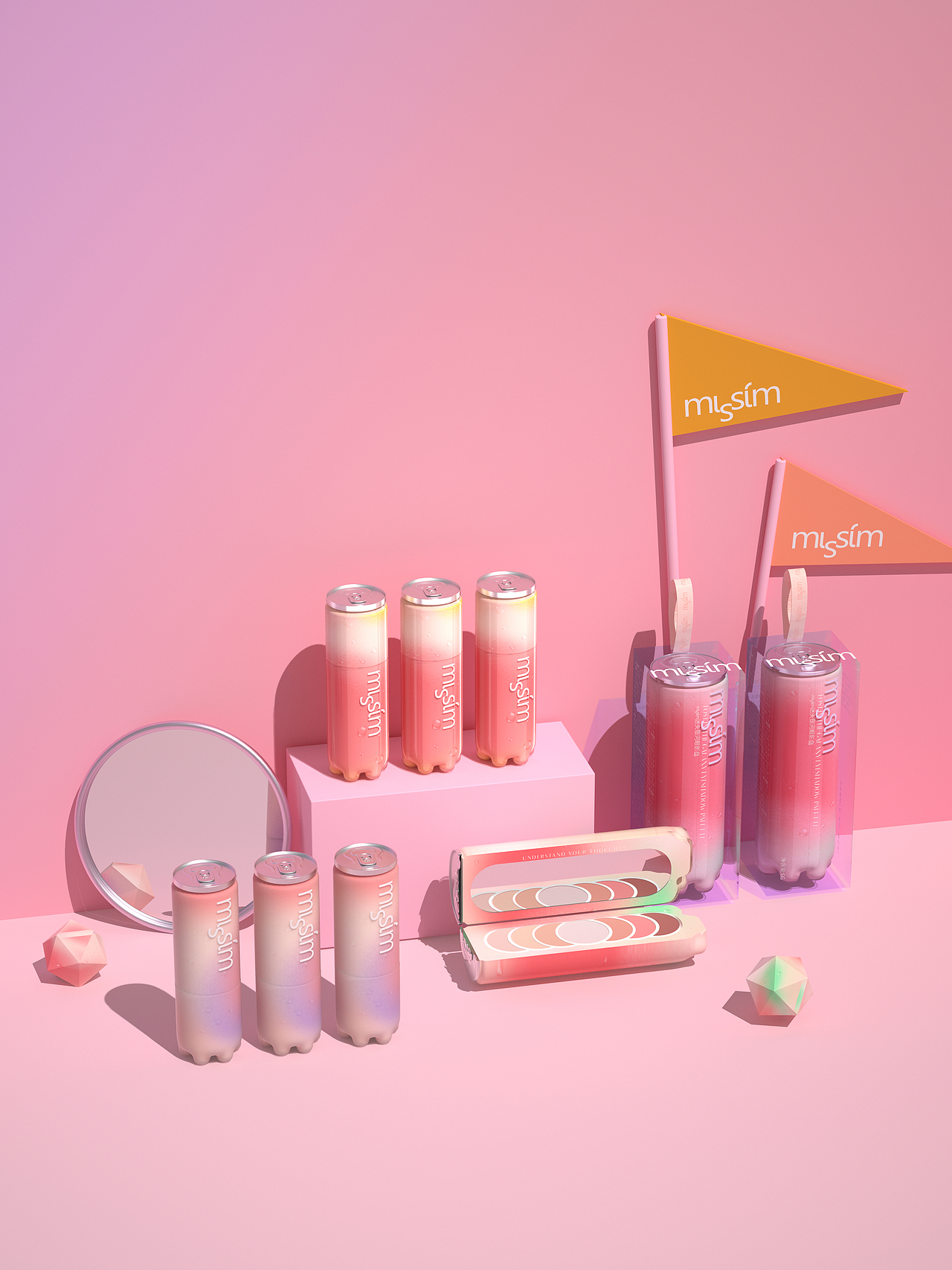 Hellolink彩妆包装设计 美妆VI 彩妆品牌设计 产品包装（图ZMzQ2MzA0NzQ0） - 品牌 - 站酷设计师hellolinkdesign原创素材 - 站酷ZCOOL